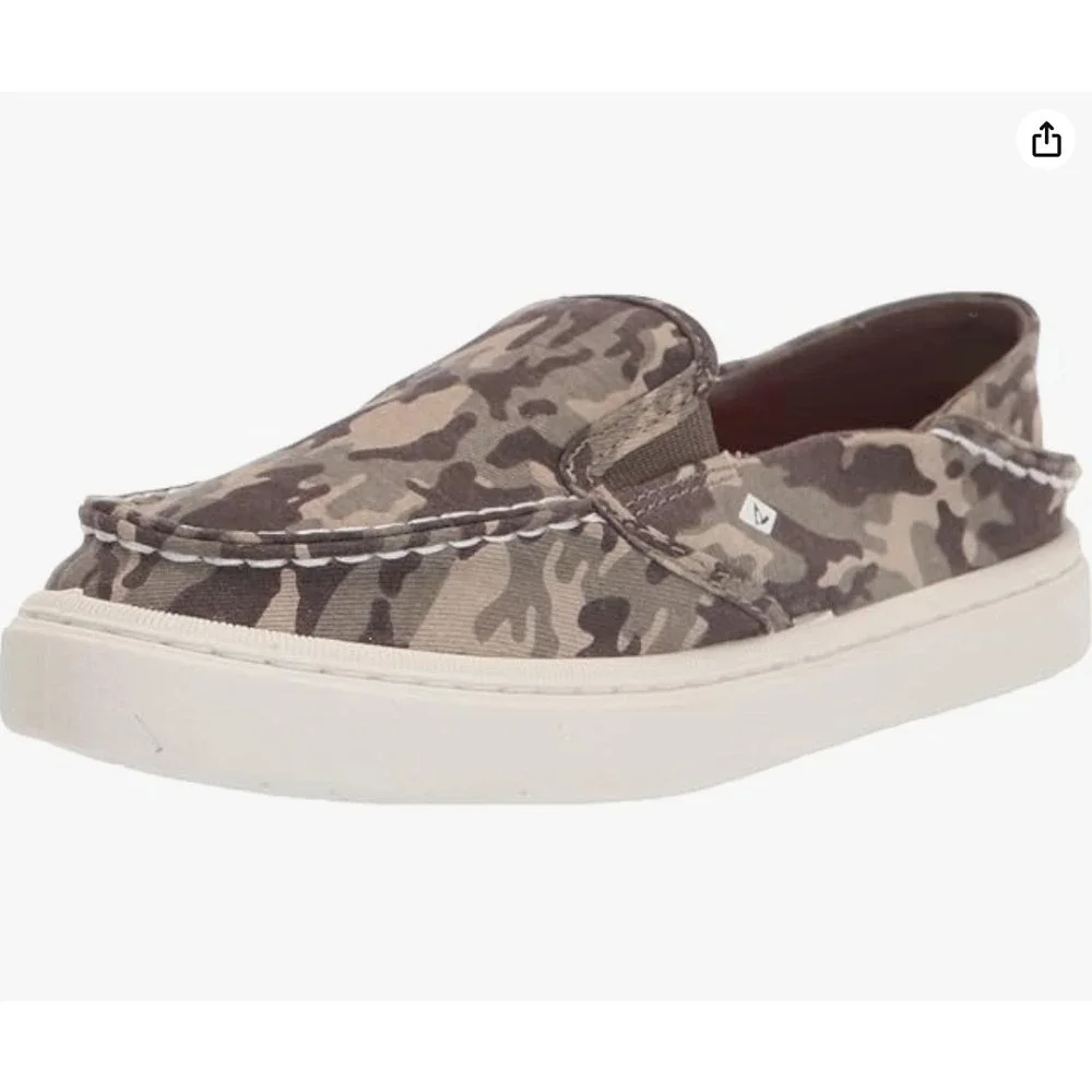 Sperry Boy's Size 7 - Child Salty Washable Camo